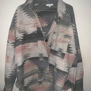Veveret Aztec print jacket
